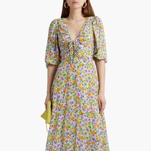 NICHOLAS DANIELLE DRESS - WHISTLEDOWN FLORAL - Picture 10 of 13